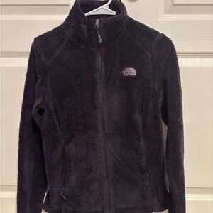 North Face Women's Dark Purple Fleece Jacket